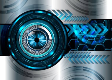 Siber devre gelecekteki teknoloji kavramı