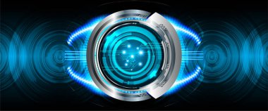 Siber devre gelecekteki teknoloji kavramı