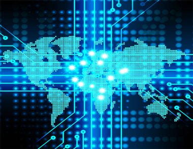 soyut gelecek duvar kağıdı, dijital arkaplan