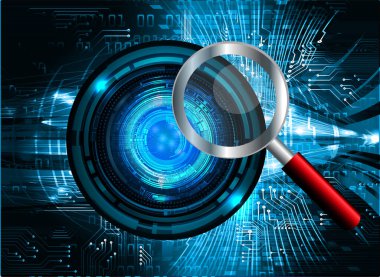 Siber devre gelecekteki teknoloji kavramı