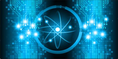 Siber devre gelecekteki teknoloji kavramı