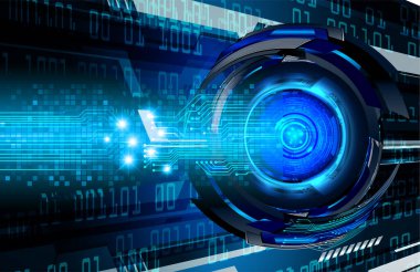 Siber devre gelecekteki teknoloji kavramı