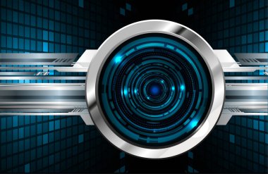 Siber devre gelecekteki teknoloji kavramı