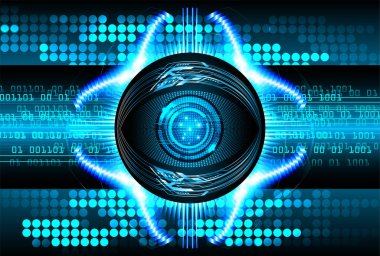 Siber devre gelecekteki teknoloji kavramı