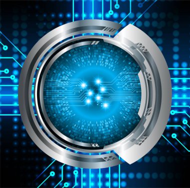 Siber devre gelecekteki teknoloji kavramı