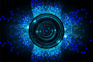 Siber devre gelecekteki teknoloji kavramı