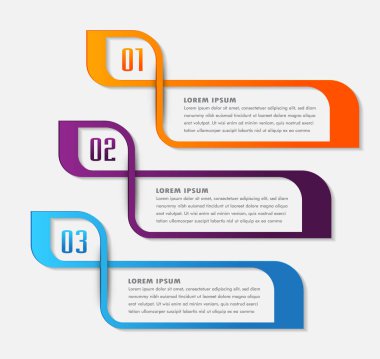 Web sitesi, bilgisayar grafiği, teknoloji ve internet için renkli modern metin kutusu şablonu, afiş