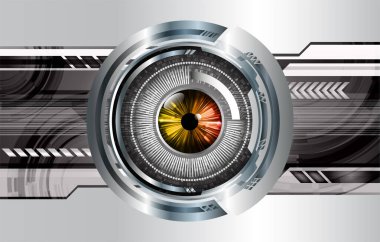 Siber devre gelecekteki teknoloji kavramı