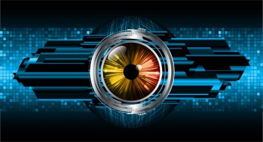 Siber devre gelecekteki teknoloji kavramı