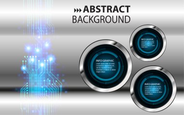 Siber devre gelecekteki teknoloji kavramı