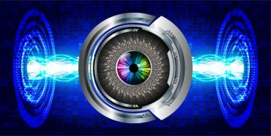 Siber devre gelecekteki teknoloji kavramı