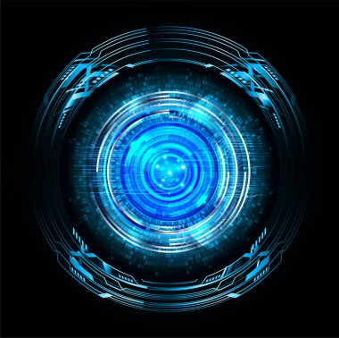 Siber devre gelecekteki teknoloji kavramı