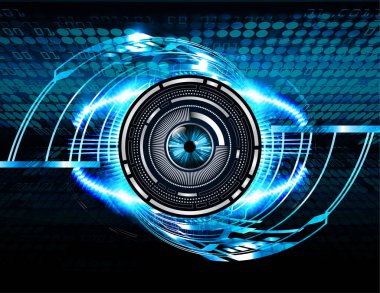 Siber devre gelecekteki teknoloji kavramı