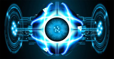 Siber devre gelecekteki teknoloji kavramı