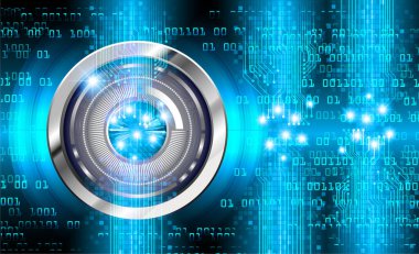 Siber devre gelecekteki teknoloji kavramı