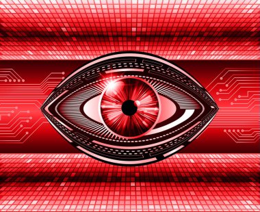 Siber devre gelecekteki teknoloji kavramı