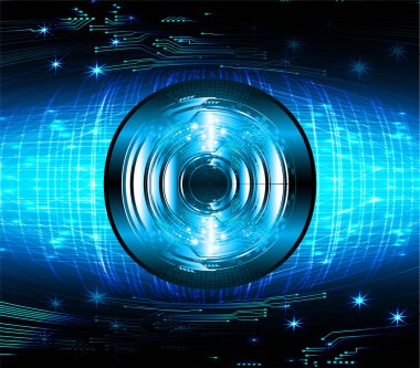 Siber devre gelecekteki teknoloji kavramı