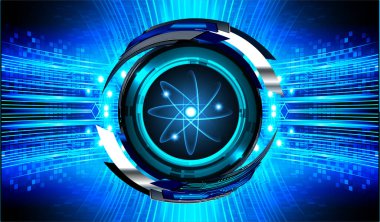 Siber devre gelecekteki teknoloji kavramı