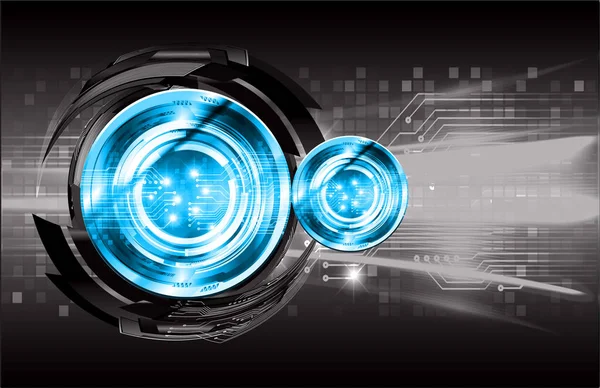 Siber devre gelecekteki teknoloji kavramı