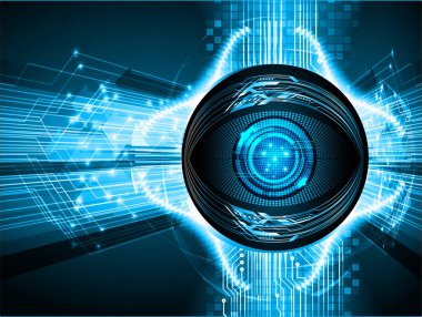 Siber devre gelecekteki teknoloji kavramı