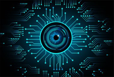 Siber devre gelecekteki teknoloji kavramı