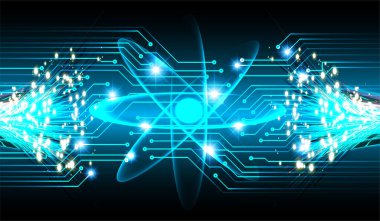 soyut gelecek duvar kağıdı, dijital arkaplan