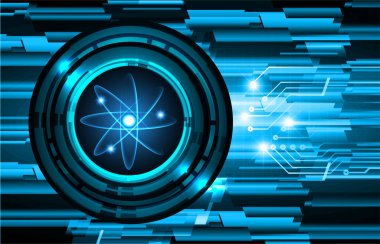 Siber devre gelecekteki teknoloji kavramı