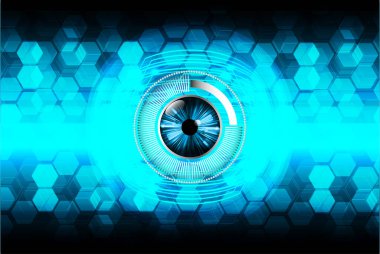 Siber devre gelecekteki teknoloji kavramı