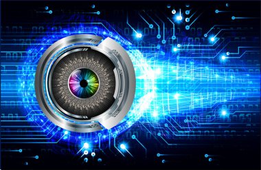 Siber devre gelecekteki teknoloji kavramı