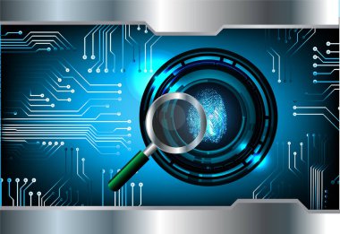 siber güvenlik konsepti arka plan, soyut fütüristik duvar kağıdı