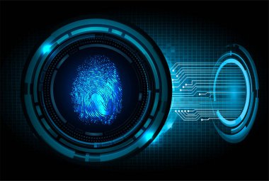 siber güvenlik konsepti arka plan, soyut fütüristik duvar kağıdı