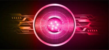 Siber devre gelecekteki teknoloji kavramı