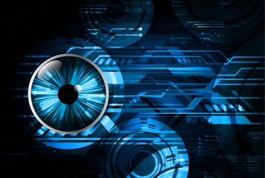 Siber devre gelecekteki teknoloji kavramı