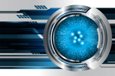 Siber devre gelecekteki teknoloji kavramı