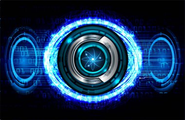 Siber devre gelecekteki teknoloji kavramı