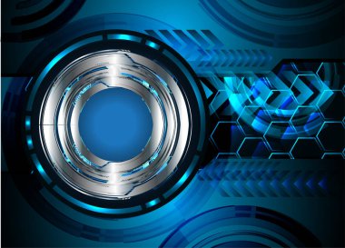 Siber devre gelecekteki teknoloji kavramı