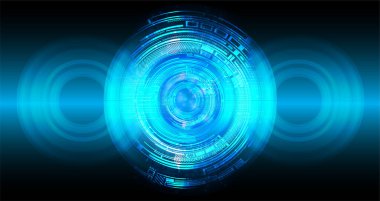 Siber devre gelecekteki teknoloji kavramı