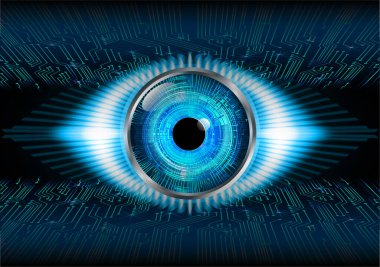 Siber devre gelecekteki teknoloji kavramı