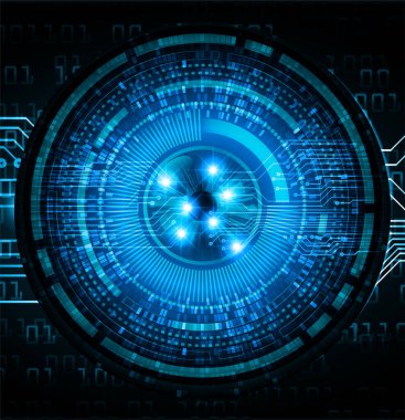 Siber devre gelecekteki teknoloji kavramı