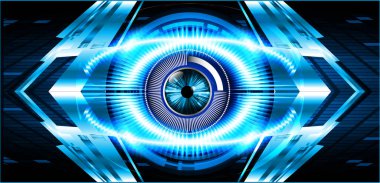 Siber devre gelecekteki teknoloji kavramı