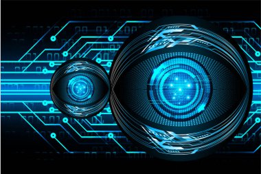 Siber devre gelecekteki teknoloji kavramı