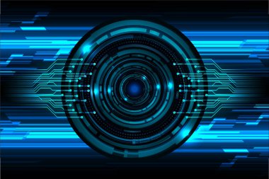 Siber devre gelecekteki teknoloji kavramı