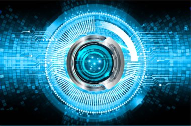 Siber devre gelecekteki teknoloji kavramı