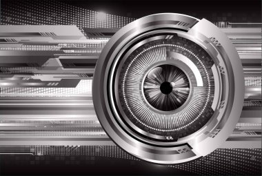 Siber devre gelecekteki teknoloji kavramı