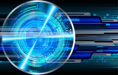 Siber devre gelecekteki teknoloji kavramı