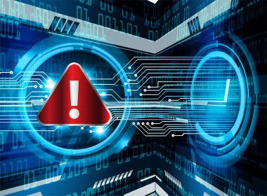 siber güvenlik konsepti arka plan, soyut fütüristik duvar kağıdı