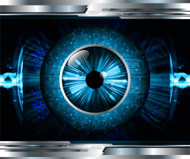 Siber devre gelecekteki teknoloji kavramı