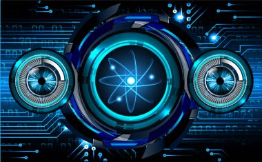 Siber devre gelecekteki teknoloji kavramı