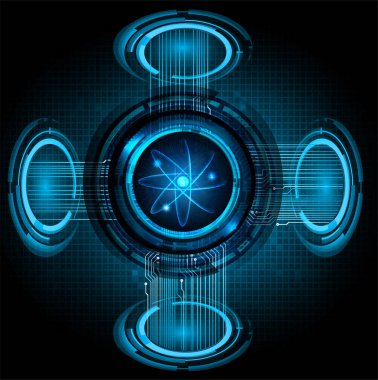 Siber devre gelecekteki teknoloji kavramı