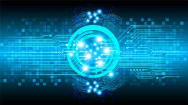 Siber devre gelecekteki teknoloji kavramı